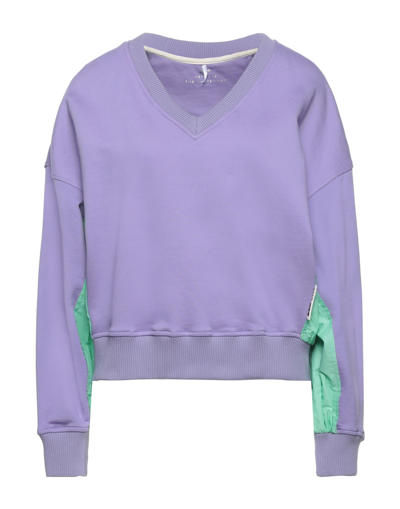 Off Sweatshirts In Light Purple