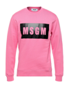 Msgm Sweatshirts In Pink