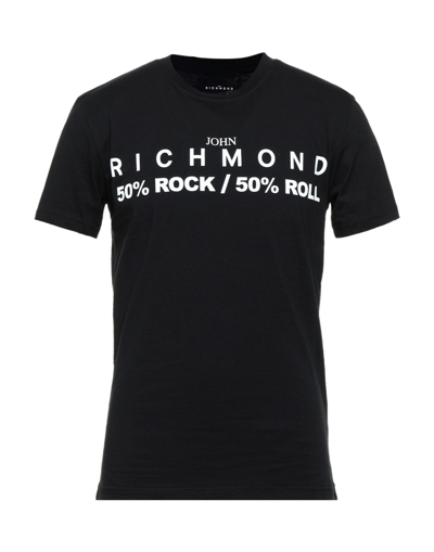 John Richmond T-shirts In Black