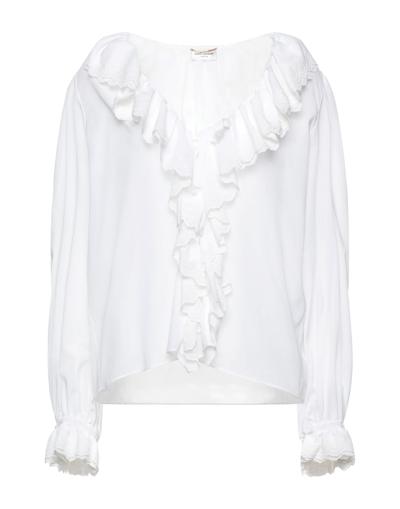 Saint Laurent Shirts In White