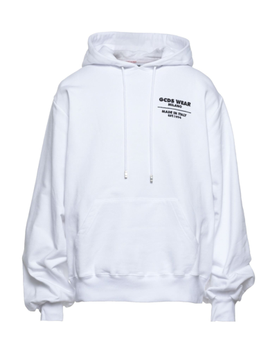 Gcds Sweatshirts In White