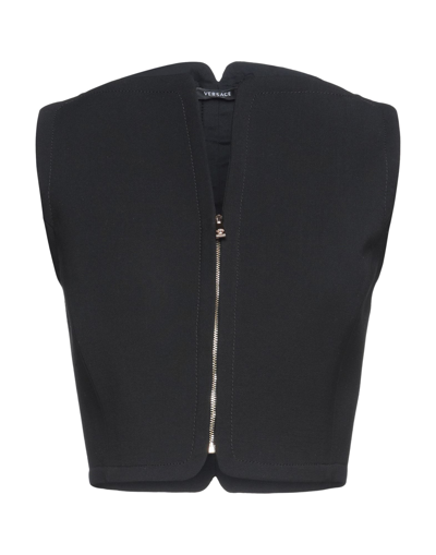 Versace Tops In Black