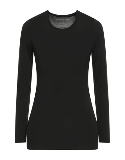 Majestic T-shirts In Dark Brown