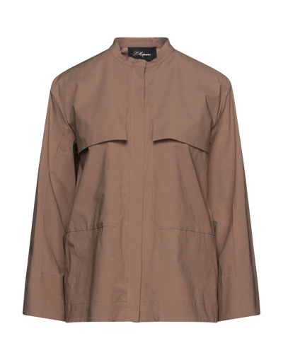 Les Copains Shirts In Brown