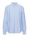 Aspesi Shirts In Sky Blue