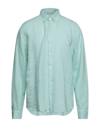 Brooksfield Shirts In Light Green