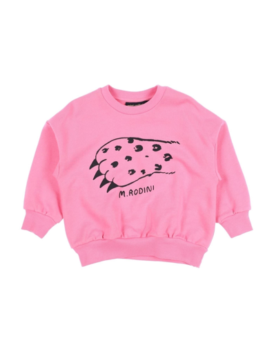 Mini Rodini Kids' Sweatshirts In Fuchsia