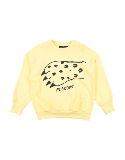 Mini Rodini Kids' Sweatshirts In Yellow