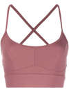 Varley Always Irena Recycled Tech Sports Bra In Rose