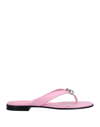 Givenchy Toe Strap Sandals In Pink