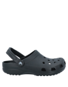 Crocs Classic Platform Womens Black Clogs In Black