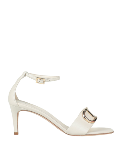 Twinset Sandals In Ivory
