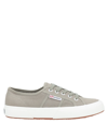 Superga Organic Canvas Low Top Sneaker In Military Green