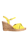 Gaimo Sandals In Yellow