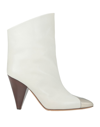 Isabel Marant Ankle Boots In White