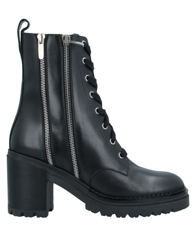 Sergio Rossi Ankle Boots In Black