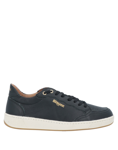 Blauer Sneakers In Black