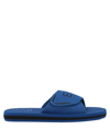 Ea7 Sandals In Slate Blue