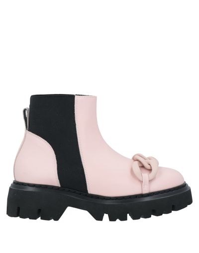 Ndegree21 Ankle Boots In Pink