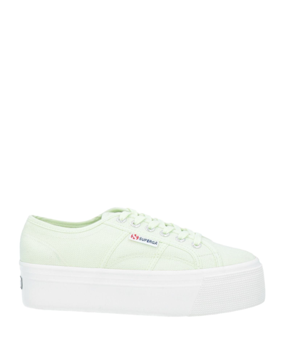 Superga Sneakers In Light Green