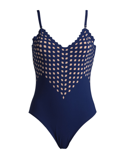 Moeva One-piece Swimsuits In Blue