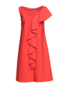 Chiara Boni La Petite Robe Short Dresses In Coral
