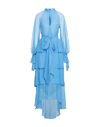 Rochas Midi Dresses In Azure