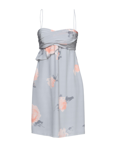 Emporio Armani Short Dresses In Grey