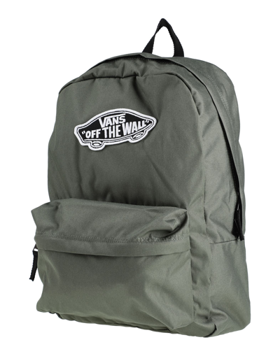 Vans Backpacks In Military Green