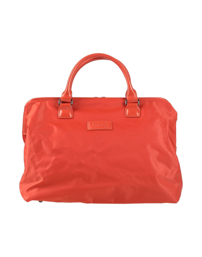 Lipault Handbags In Orange