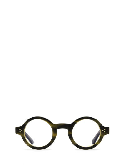 Lesca Burt Khaki Glasses