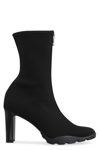 Alexander Mcqueen Slim Tread Boots In Black
