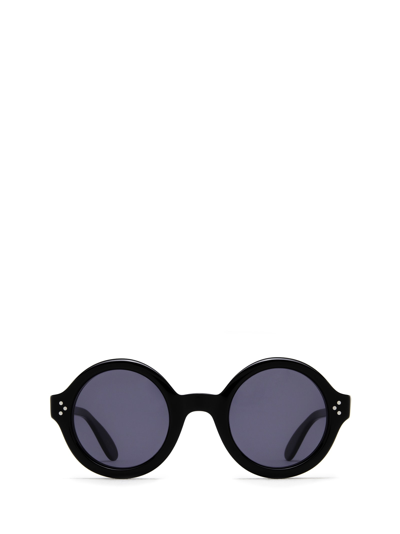 Lesca Phil Sun Black Sunglasses