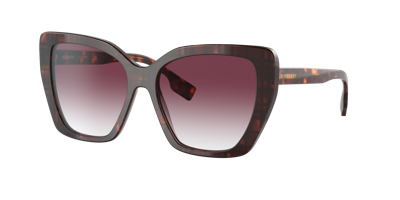 Burberry Women's Sunglasses, Be4366 Tamsin 55 In Violet Gradient
