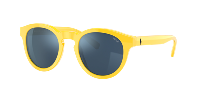 Polo Ralph Lauren Man Sunglasses Ph4184 In Blue Mirror