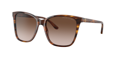 Ralph Lauren Woman Sunglass Rl8201 In Gradient Brown