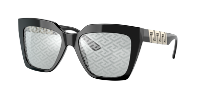 Versace Square Sunglasses Ve4418 In Silver