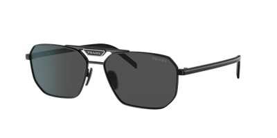 Prada Man Sunglass Pr 58ys In Dark Grey
