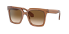 Giorgio Armani Sunglasses In Acetate In Clear Gradient Brown