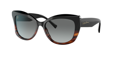 Giorgio Armani Ar8161 5928/11 Sunglasses In Gradient Grey