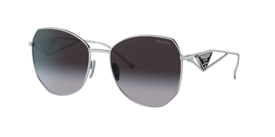 Prada Pr 57ys 1bc5d1 In Grey Gradient