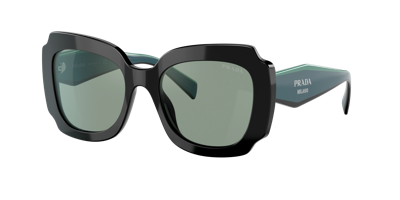 Prada Woman Sunglasses Pr 16ys In Grey
