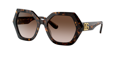 Dolce & Gabbana Dolce And Gabbana Dg4406 502/13 54 In Gradient Brown