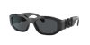 Versace Nylon Sunglasses In Dark Grey