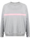 MACKINTOSH STRIPE DETIAL SWEATSHIRT