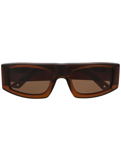G.o.d Eyewear Seven Geometrical-frame Sunglasses