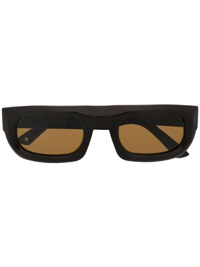G.o.d Eyewear Eight Rectangular-frame Sunglasses