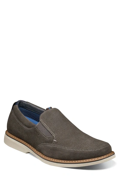 Nunn Bush Otto Slip-on Sneaker In Gray