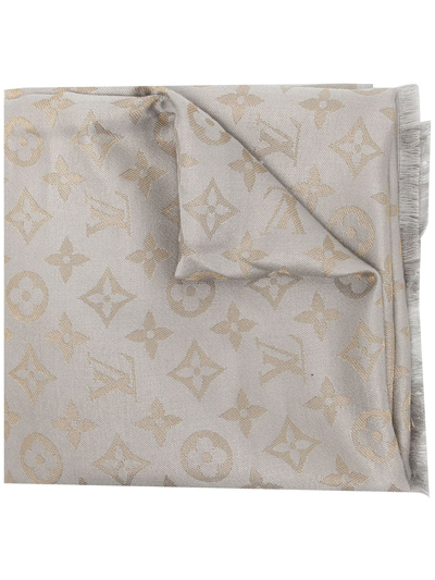 Pre-owned Louis Vuitton 2000s  Monogram Pattern Shawl