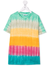 Molo Teen Tie-dye Organic-cotton T-shirt In Green